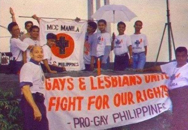 Photograph of the First Pride in the Philippines
